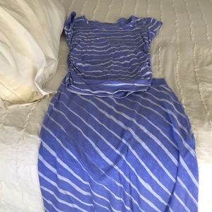Fresh Produce M NWOT set skirt and top